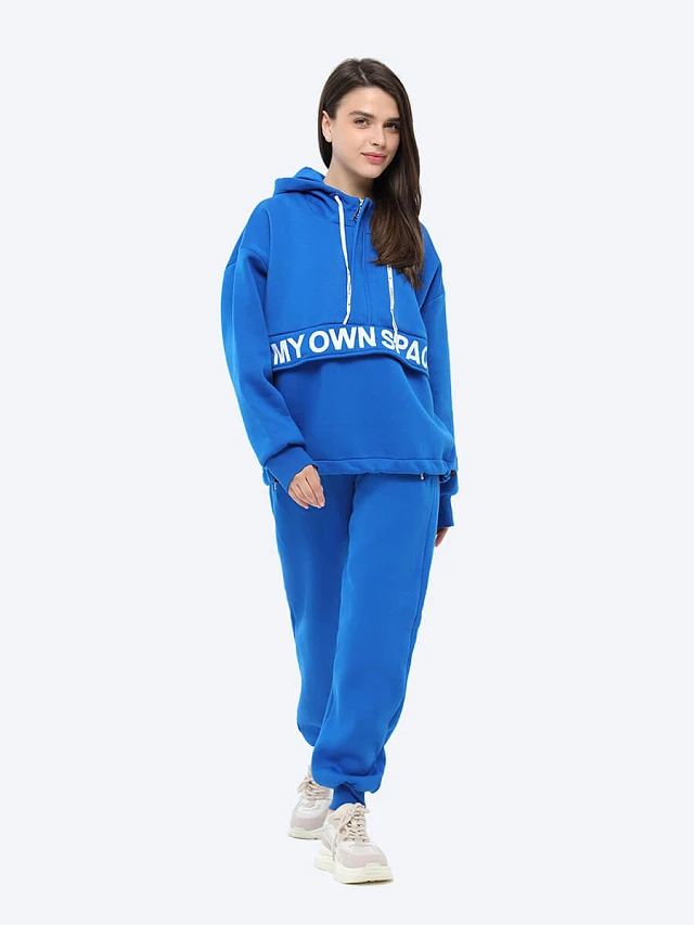 Комплект (джемпер с капюшоном+брюки) женские всесезонные EF8501-05 | 1