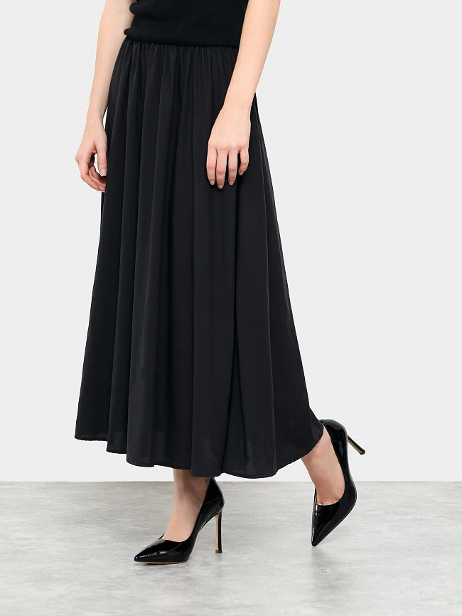 Туфли женские всесезонные, цвет черный, натуральная лаковая кожа 495978P | 7