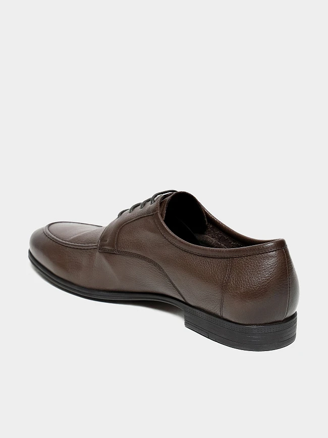 Полуботинки мужские летние, цвет коричневый, натуральная кожа M1023168 | 3