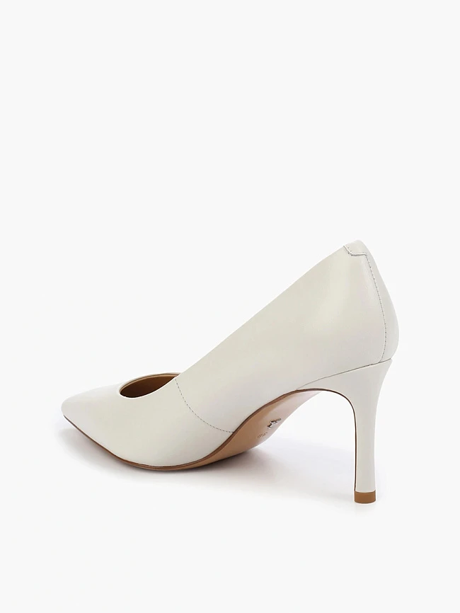 Туфли женские всесезонные, цвет белый, натуральная кожа 495754 | 3