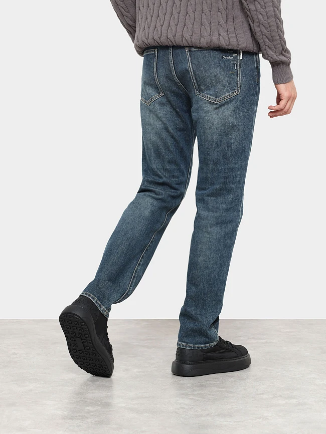 Кеды мужские зимние, цвет черный, текстиль M03052M | 7