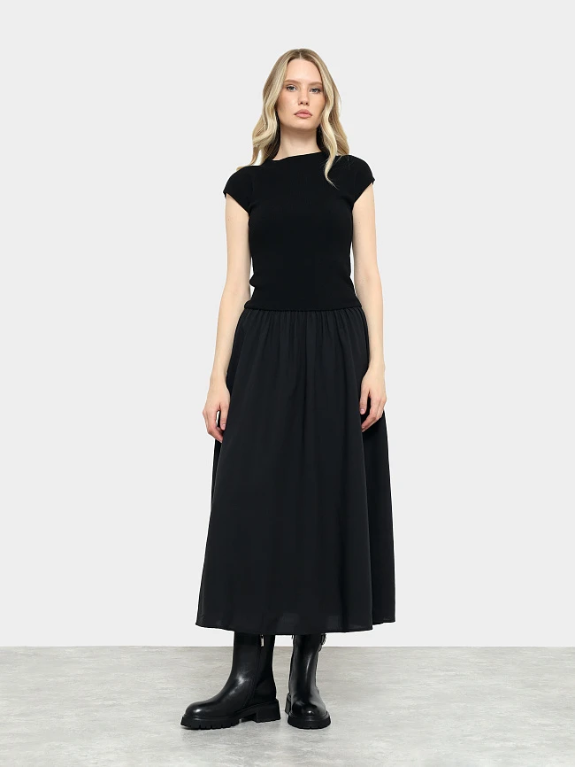 Ботинки женские демисезонные, цвет черный, натуральная кожа 7210321-2 | 10