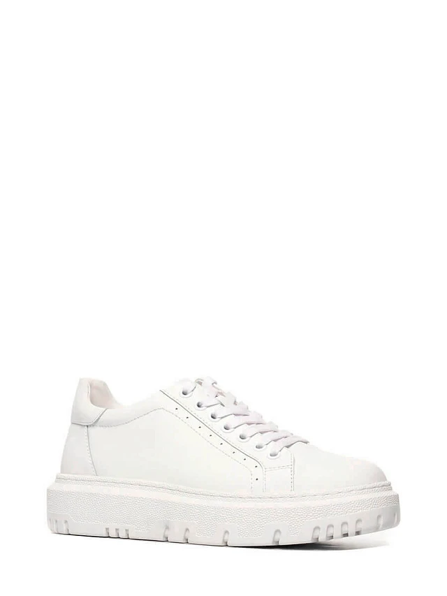 Кеды 1890022 женские цвет белый, натуральная кожа 1890022         | 1