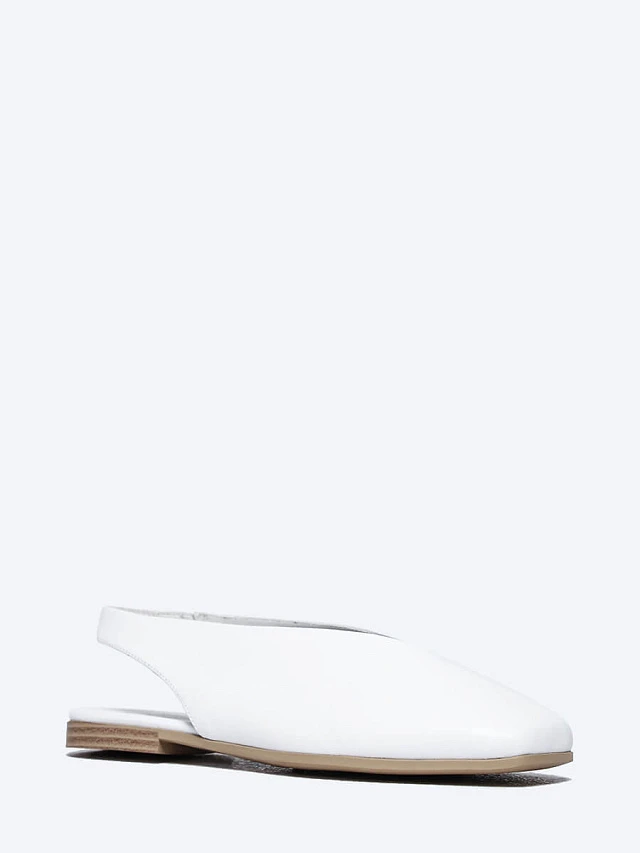 Туфли женские летние, цвет белый, натуральная кожа и полимерные материалы 1849793 | 1