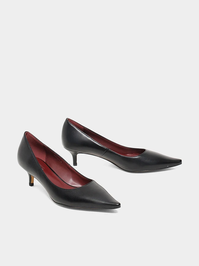 Туфли женские всесезонные, цвет черный, искусственная кожа 6550340 | 3