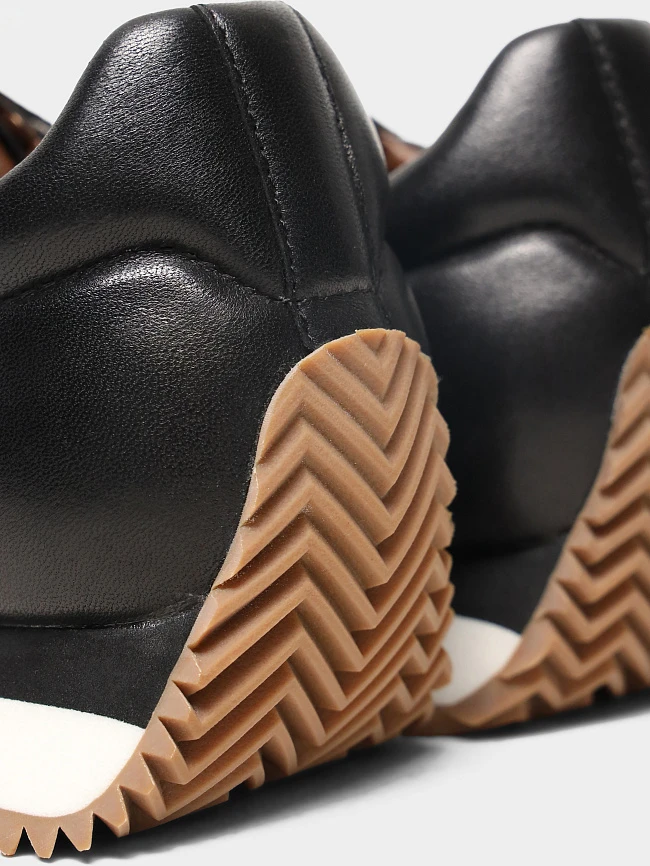 Кроссовки женские демисезонные, цвет черный, натуральная кожа 1013739 | 6