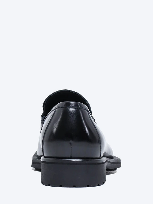 Лоферы M1022284 мужские цвет черный, натуральная кожа M1022284 | 5