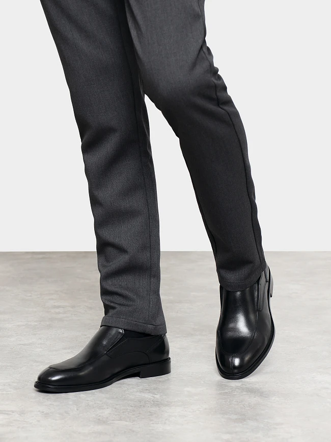 Туфли мужские всесезонные, цвет черный, натуральная кожа M1022921 | 7