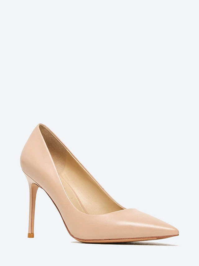 Туфли женские всесезонные, цвет бежевый, натуральная кожа 496225 | 1