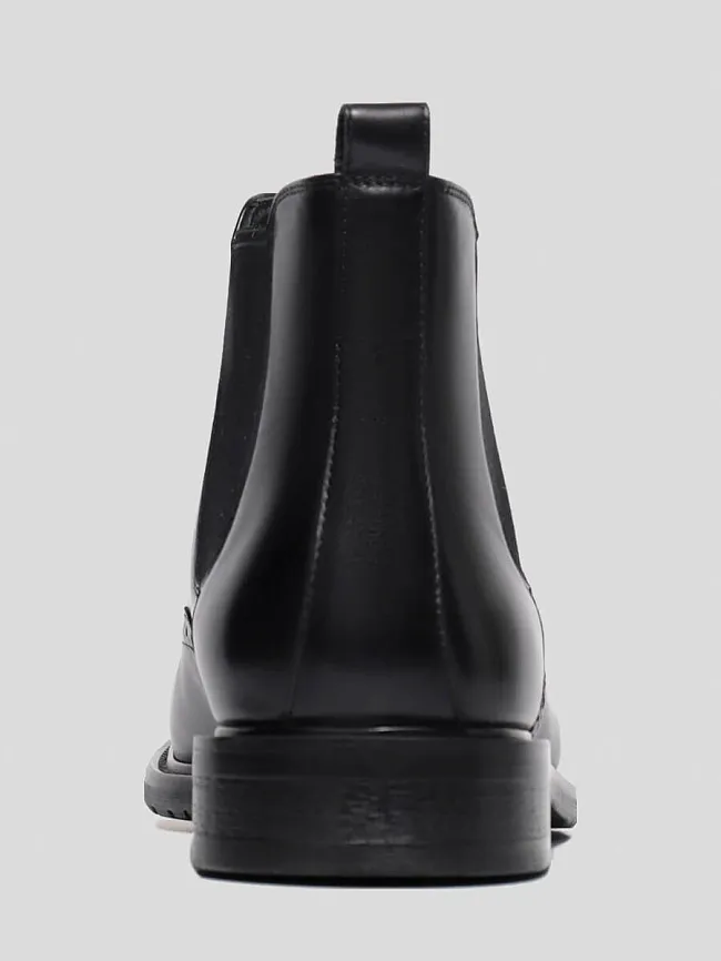 Ботинки мужские зимние, цвет черный, натуральная кожа M1022020M | 5