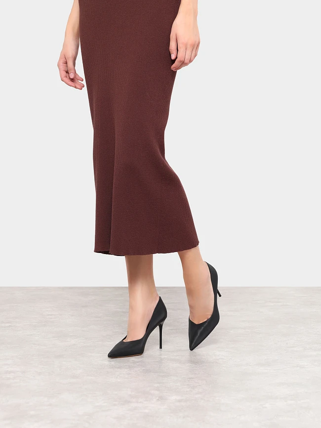 Туфли женские всесезонные, цвет черный, искусственная кожа 7210037 | 7