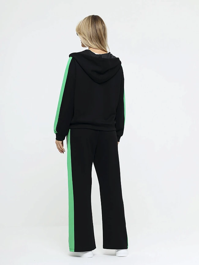 Комплект (толстовка+брюки) женские демисезонные KA17554-01 | 4