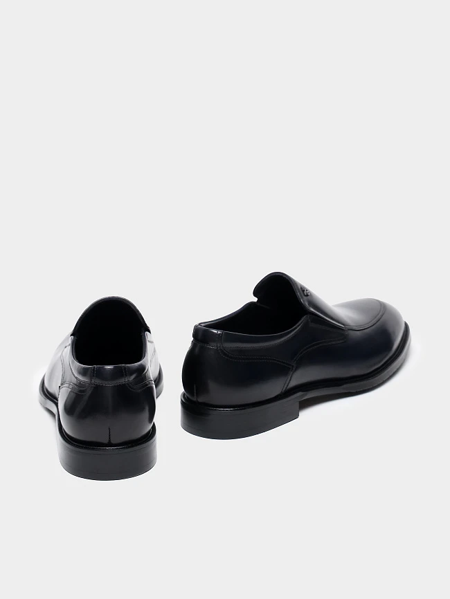 Туфли мужские всесезонные, цвет синий, натуральная кожа M1022922 | 4