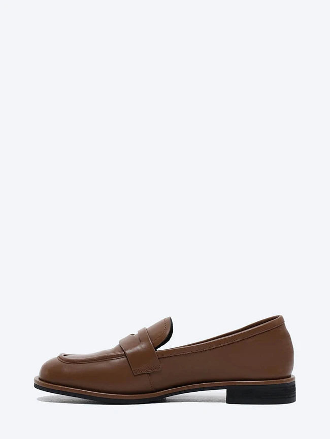 Лоферы 7990019 женские цвет коричневый, натуральная кожа 7990019 | 3