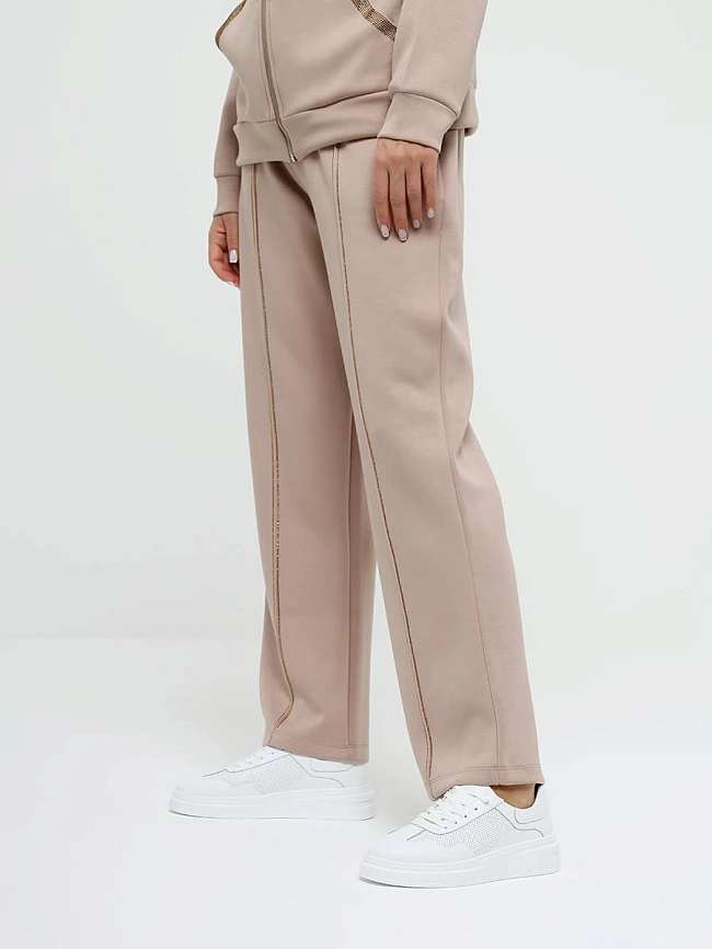 Кеды женские демисезонные, цвет белый, натуральная кожа и полимерные материалы 116029 | 6