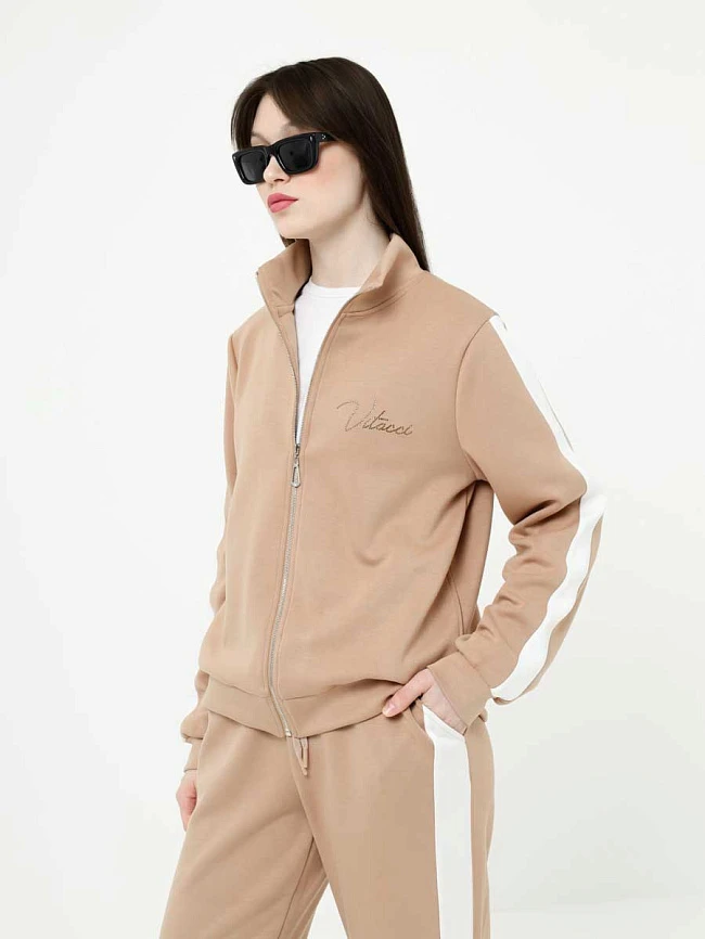 Комплект (толстовка+брюки) женские демисезонные KA17552-08 | 5