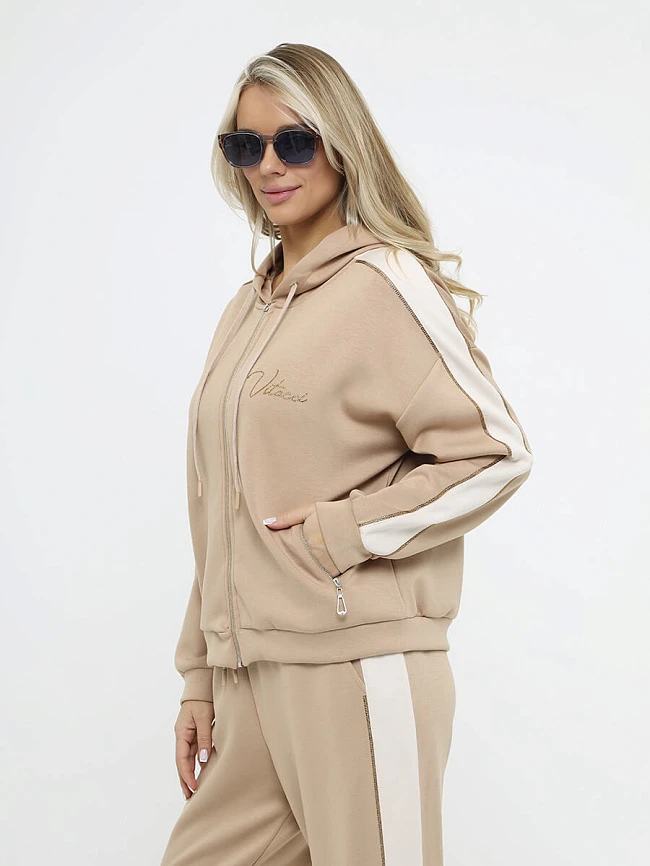 Комплект (толстовка+брюки) женские демисезонные KA17554-08 | 6