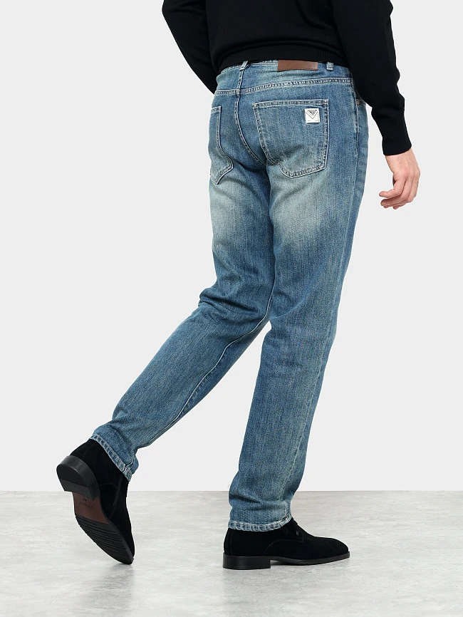 Ботинки мужские демисезонные, цвет черный, натуральный велюр M1023024 | 8