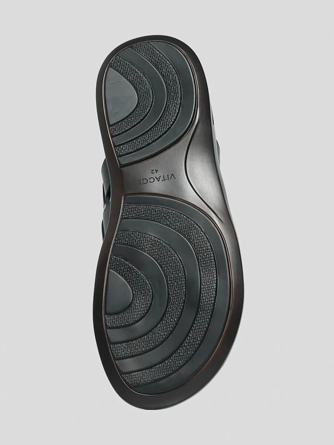 Сандалии мужские летние, цвет черный, натуральная кожа M1781376 | 6