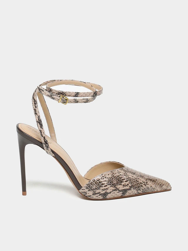 Туфли женские летние, цвет коричневый, натуральная кожа 1495149 | 1