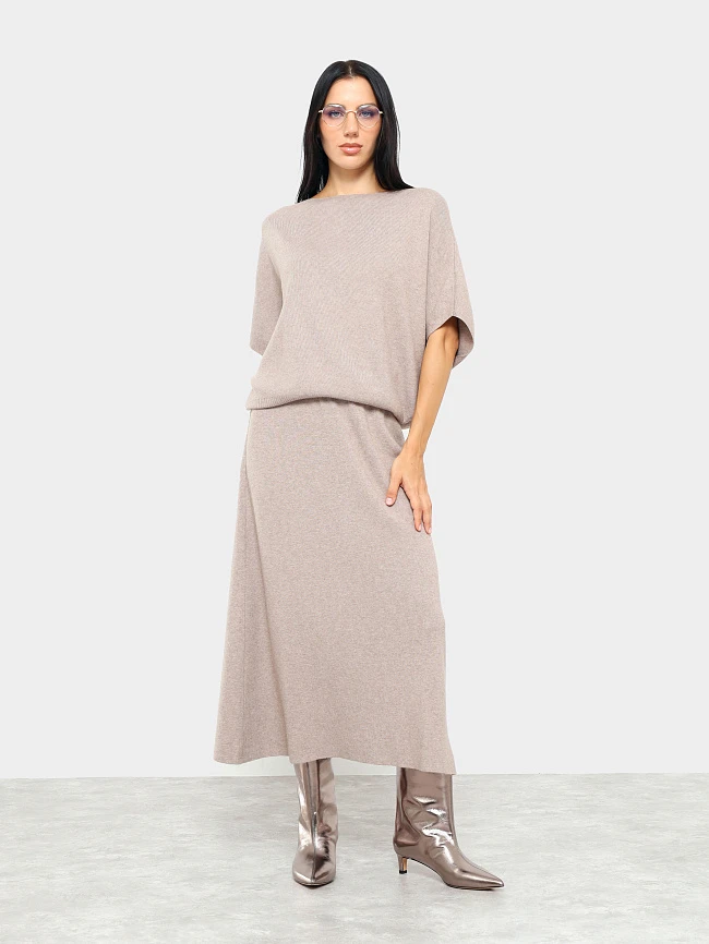 Комплект (джемпер+юбка) женские демисезон; зима; YAN012-08 | 3