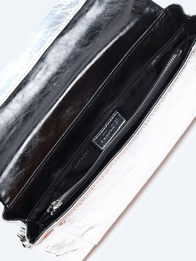 Сумки TA1611-29 женскии цвет серебряный, натуральная кожа TA1611-29 | 4