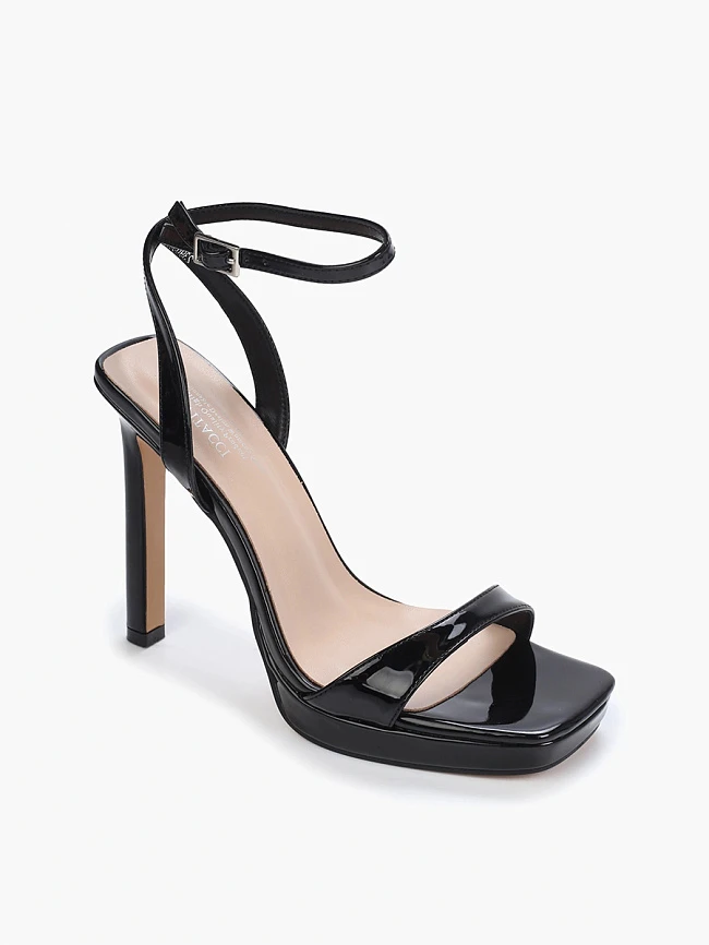 Босоножки женские летние, цвет черный, искусственная кожа 2390333P | 2