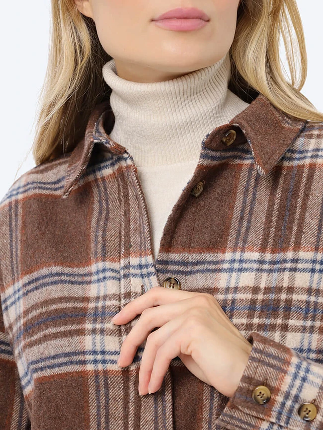 Рубашка женская всесезонная EF801-04 | 8