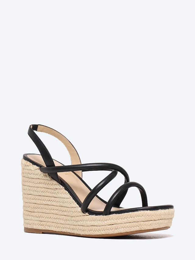 Босоножки женские летние, цвет черный, натуральная кожа 1852922 | 1