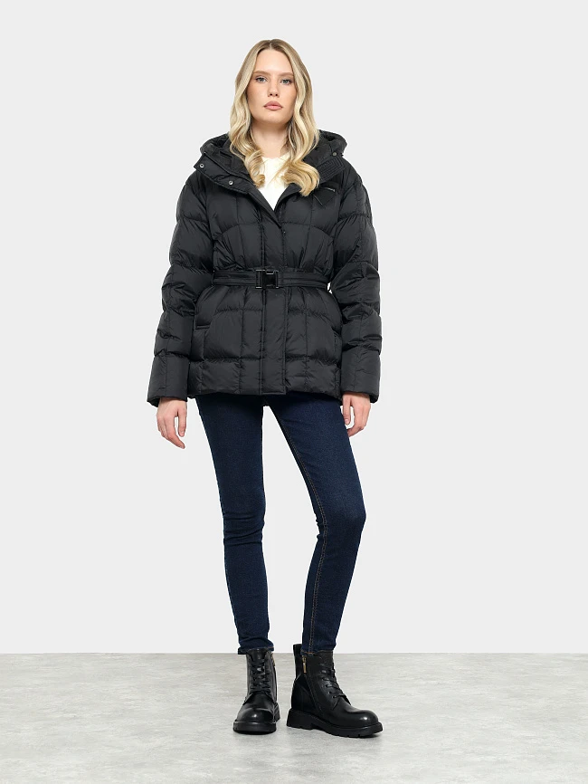 Ботинки женские демисезонные, цвет черный, натуральная кожа 7210346 | 10