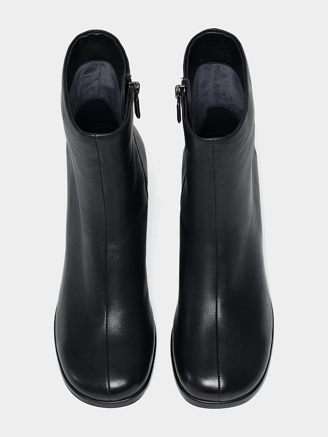 Полусапоги женские демисезонные, цвет черный, натуральная кожа 944272 | 5