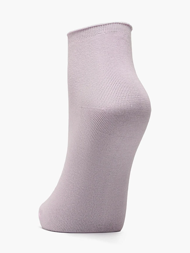 Носки Scom-013 женские цвет розовый, 90% хлопок, 9% полиамид, 1% эластан Scom-013 | 12