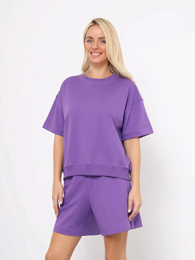 Костюм спортивный (футболка+шорты) женские всесезонные SP888-16 | 12