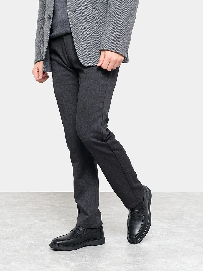 Лоферы M801000M мужские цвет черный, натуральная кожа M801000M        | 6