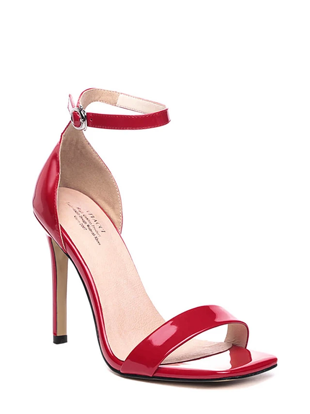 Босоножки 1843436 женские цвет красный, искусственная кожа 1843436         | 1