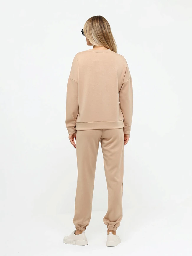 Комплект (свитшот+брюки) женские демисезонные KA17579-08 | 4