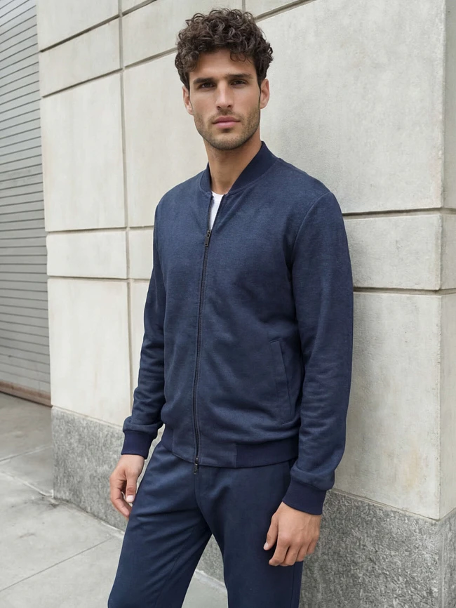 Кроссовки мужские летние, цвет серый, натуральный нубук M254420 | 2