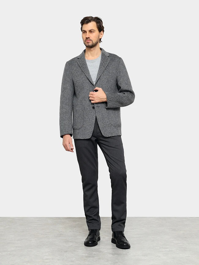 Ботинки мужские демисезонные, цвет черный, натуральная кожа M1782537 | 12