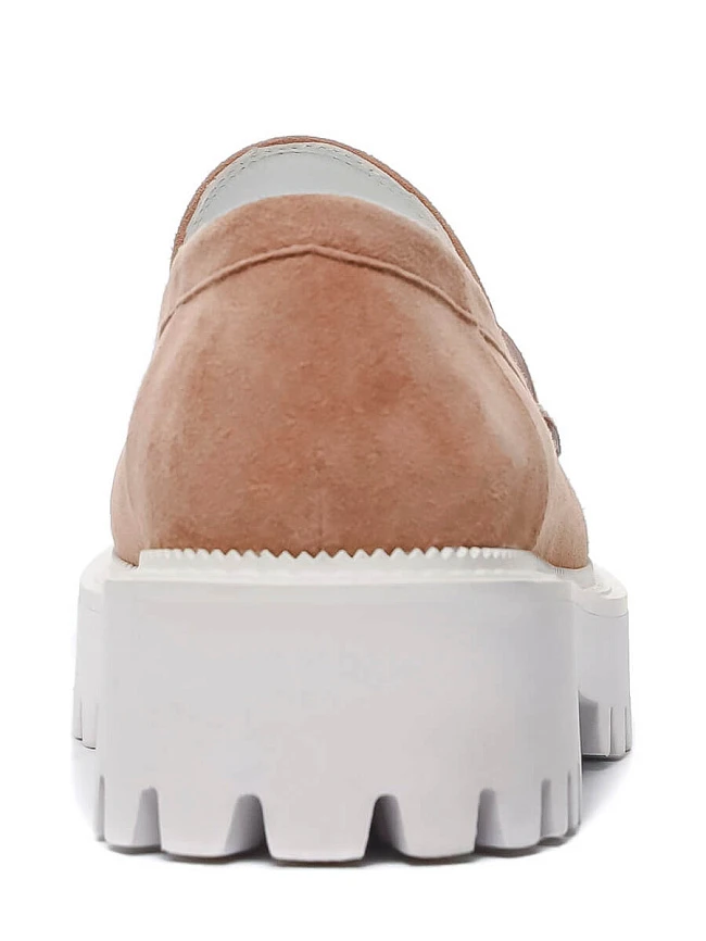 Лоферы 1012372 женские цвет мокко, натуральный велюр 1012372         | 5