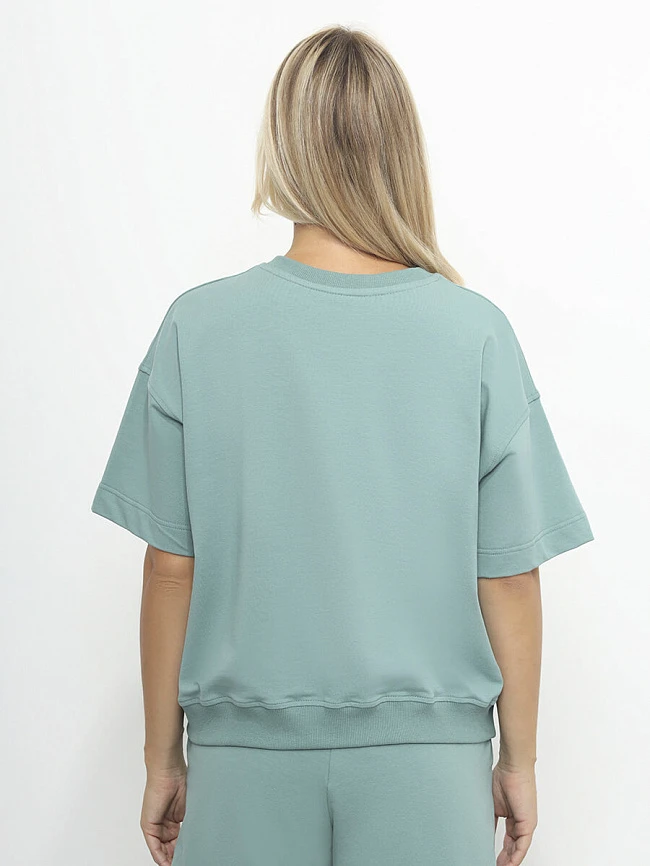 Костюм спортивный (футболка+шорты) женские всесезонные SP888-3 | 7