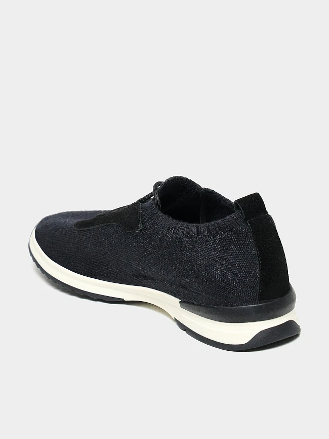 Кроссовки мужские летние, цвет черный, текстиль M02VC107 | 3