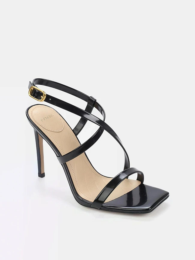 Босоножки женские летние, цвет черный, натуральная кожа 1494106 | 2