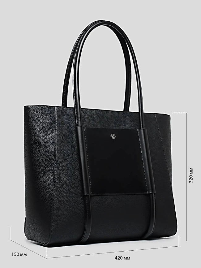 Сумки V2577L-01 женскии цвет черный, натуральная кожа V2577L-01       | 2