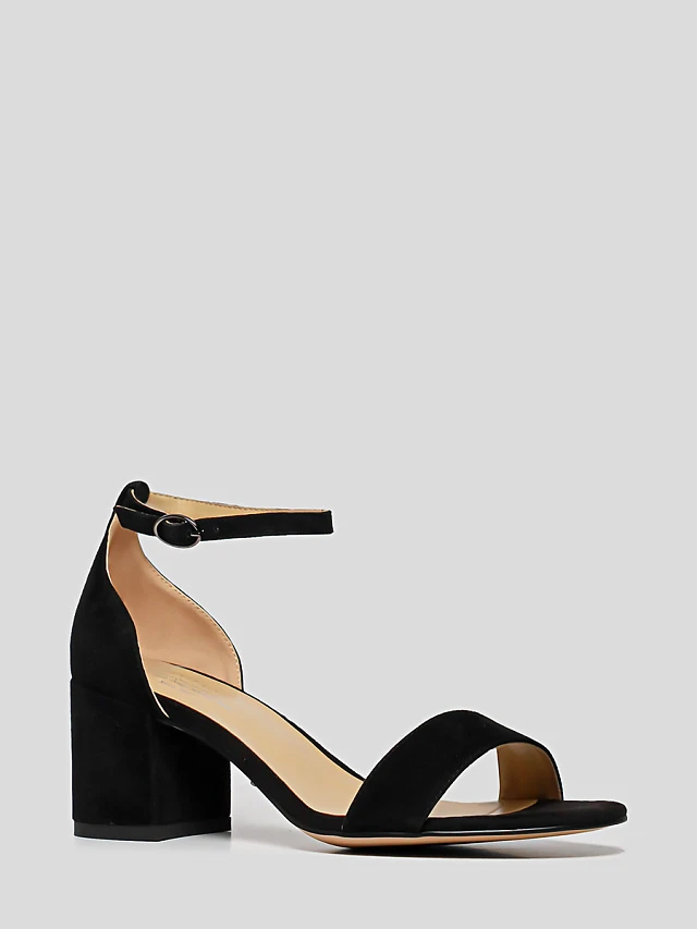 Босоножки 1391352P3 женские цвет черный, натуральный велюр 1391352P3       | 1