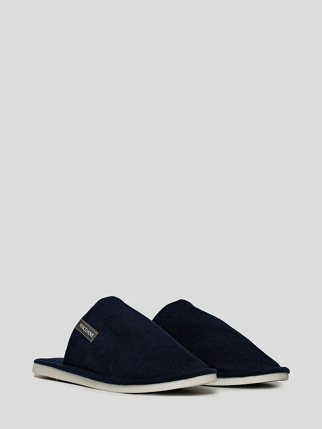 Тапочки домашние SLIP822-05 мужские цвет синий, текстиль SLIP822-05 | 4