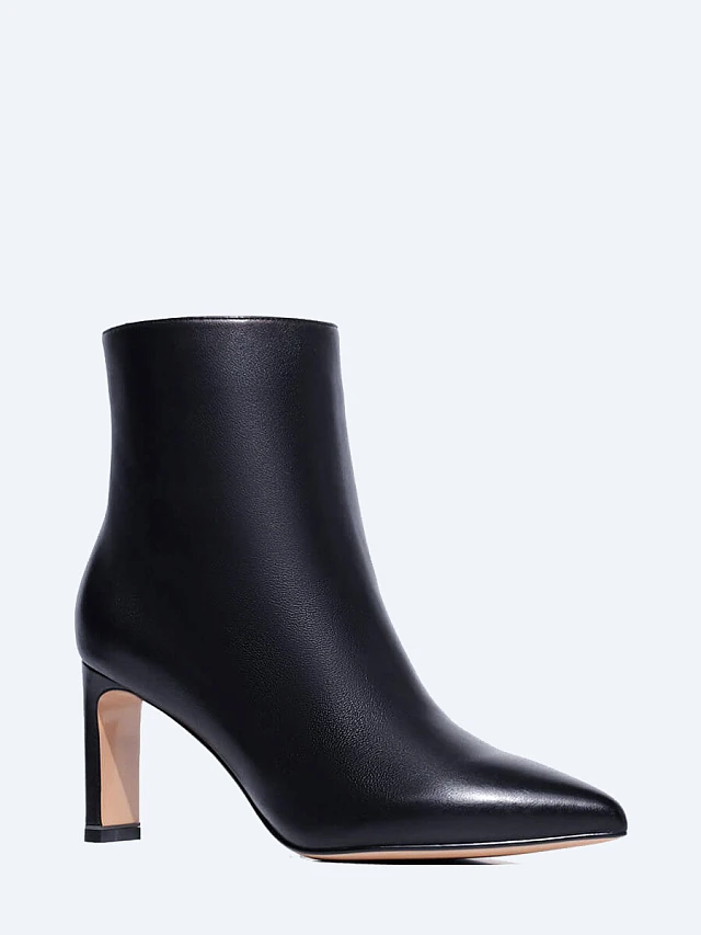 Полусапоги женские демисезонные, цвет черный, натуральная кожа 495650 | 1