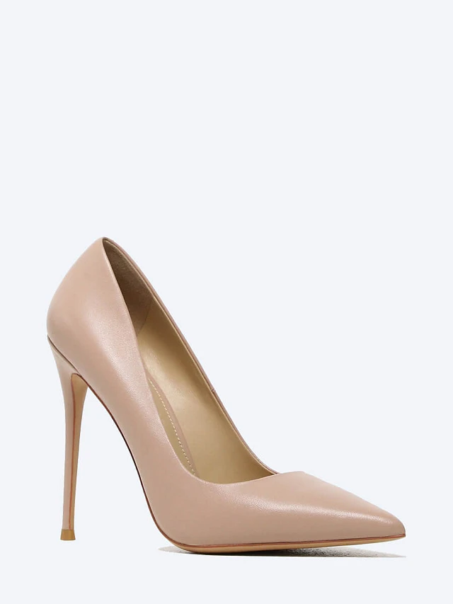 Туфли женские всесезонные, цвет пудровый, натуральная кожа 495703 | 1