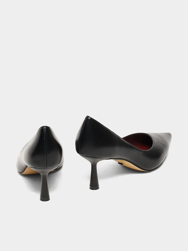 Туфли женские всесезонные, цвет черный, искусственная кожа 6550331 | 4