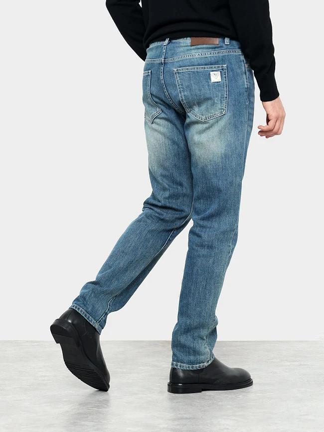 Ботинки мужские демисезонные, цвет черный, натуральная кожа M254292 | 8