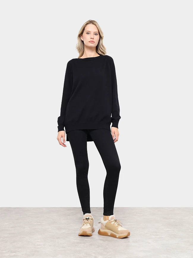 Кроссовки женские зимние, цвет бежевый, натуральная кожа/натуральный спилок 93VC004M | 10